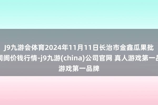 J9九游会体育2024年11月11日长治市金鑫瓜果批发阛阓价钱行情-j9九游(china)公司官网 真人游戏第一品牌