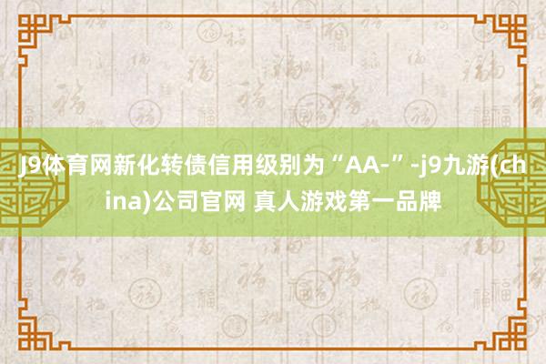 J9体育网新化转债信用级别为“AA-”-j9九游(china)公司官网 真人游戏第一品牌