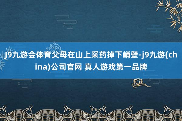 J9九游会体育父母在山上采药掉下峭壁-j9九游(china)公司官网 真人游戏第一品牌