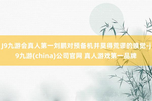 J9九游会真人第一刘鹏对预备机并莫得荒谬的嗅觉-j9九游(china)公司官网 真人游戏第一品牌